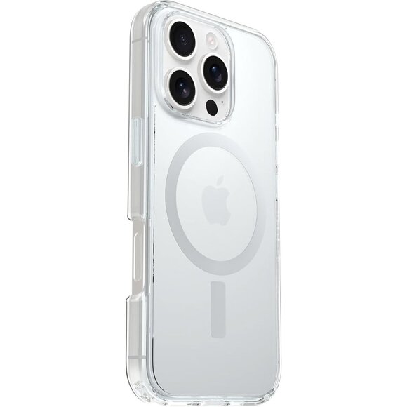 OtterBox iPhone 16 Pro Symmetry Series Case - CLEAR edge protection wireless - Picture 4 of 6